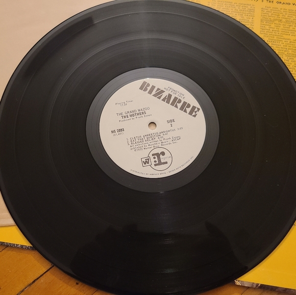 Frank Zappa and the Mothers The Grand Wazoo vintage record. Black LP - Picture 2 of 10